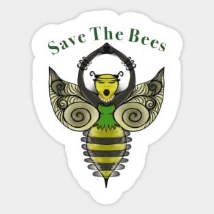 Save The Bees Sticker